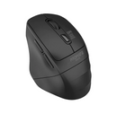 Promate 2200 DPI Silent Click Ergonomic Wireless Optical Mouse (SAMIT.BLACK) - Adjustable 2200 DPI, 6 Silent Keys Rated For 3 Million Key Strokes, Ergonomic Design