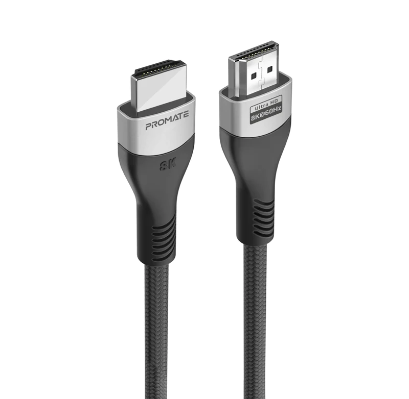 Promate 8K@60Hz Ultra High-Speed HDMI 2.1 Cable (PRIMELINK8K-300) - 8K@60Hz High-Definition, 3M Cable Length