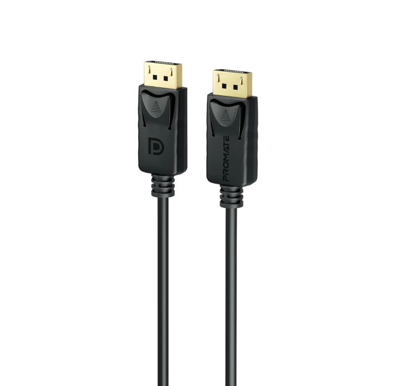 Promate 8K DisplayPort to DisplayPort Cable (DPLINK-300) - 8K@60Hz High-Definition, 3m Cable Length