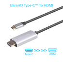 Promate 4K x 2K(60Hz) USB-C to HDMI 2.0 Audio Video Cable (HDLINK-60H) - 4K x 2K@60Hz High-Definition, 1.8M Cable Length, USB-C & HDMI Interfaces