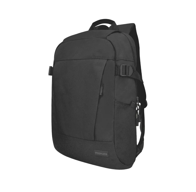 Promate 15.6" Casual ComfortStyle Laptop Backpack (BIRGER) - ComfortStyle Design, 2 Quick Access Pockets, For Laptops Up to 15.6"