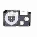Casio PT-9WE Black on White Cartridge – Ensures clear, high-contrast labeling for easy organization and everyday use