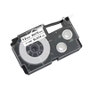 Casio PT-12WE 12mm x 8m black on white label tape – Ensures clear, durable labeling for organized and professional identification at home, office, or business use