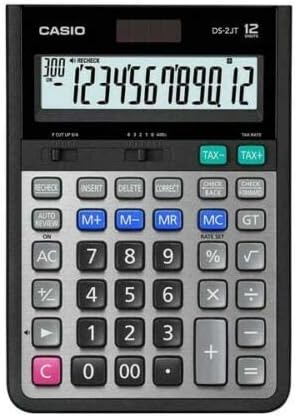 Casio DS-2JT Practical Desktop Heavy Duty Calculator