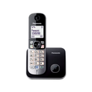 Panasonic cordless phone sitting on an office desk in Nairobi Kenya