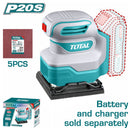 Total  TSHSLI2014 20V Cordless sheet sander Li-ion