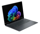 Premium backlit keyboard and glass touchpad view of HP OmniBook Ultra Flip 16 laptop