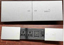 Sliding cover desktop power socket aluminum alloy Kenya