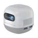 Promate CubeCast-2 4K Ultra Portable Wireless DLP Projector – Compact High Performance Projector with 100 ANSI Lumens for Home Entertainment, Office Presentations, Streaming, and Multimedia Applications