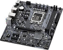 Custom Gaming Desktop PC 01GAM0003 ASRock H610M-HDV M.2 R2.0 Motherboard, Intel Core i5-12400F Processor