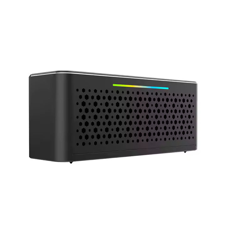 Cyboris T3 Pro 2025 New Release Metal Housing Case 60W Wireless Portable Speaker with RGB Led Light Deep Bass