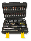 Uyustools DAD46U 46-Piece Socket & Screwdriver Bit Set – Premium Chrome Vanadium Toolkit for DIY & Professional Use