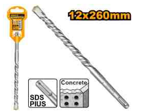 Ingco DBH1211203 SDS Plus Hammer Drill Bit 12x260mm
