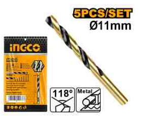 Ingco DBT1101103 HSS Drill Bit Set 11mm