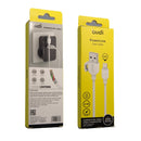 Budi DC227L10W 3A iPhone Lightning Power Charge/Sync USB Cable