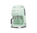 SMEG DCF02PGUK 1.25L Drip Coffee Maker 1050W – Stylish and Efficient Coffee Brewer for Home