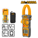 Ingco DCM100014 AC Digital Clamp Meter - Current and Voltage Meter, 6000 Counts