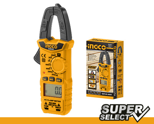 Ingco DCM10004 Digital Ac Clamp Metre