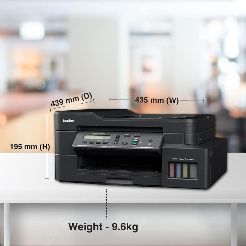 Brother DCP-T820DW - Wi-Fi & Auto Duplex Color Ink Tank Multifunction 