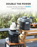 EcoFlow Extra Solar Smart  Battery for DELTA 2 Max Portable Power Station - (EFDELTA2MaxEB)