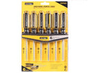 Uyustools DEP603 6-Piece Torx Screwdriver Set - Magnetic Shafts & Ergonomic Grips Durable Steel Precision Hardened Tips for Electronics, DIY & Repair