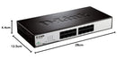 D-Link DES-1016D 16-Port Unmanaged Desktop Switch – Gigabit Ethernet Network Hub for Home & Office