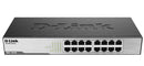 D-Link DES-1016D 16-Port Unmanaged Desktop Switch – Gigabit Ethernet Network Hub for Home & Office