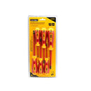 Uyustools DES06J 6-Pcs VDE Insulated Screwdriver Set – Insulated Electricians Tools, Anti-Slip Handles, Precision Tips, Safety Rated