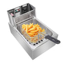 Ecco DFG6L 6L Single Gas Deep Fryer – Fast &amp; Efficient Cooking, Durable Build &amp; Easy Cleaning