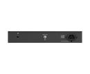 Rear panel of D-Link DGS-1016C 16-Port switch showing power socket and grounding screw