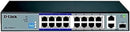 D-Link DGS-F1016P 16-port Gigabit PoE+ switch