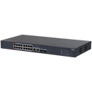 Dahua DH-CS4218-16ET-135 18-Port Cloud Managed Desktop Switch – 16-Port PoE + 2 SFP Ports for High-Speed Network Management