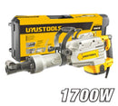 Uyustools UY-DML02-30 Demolition Hammer – Heavy-Duty Electric Concrete Breaker, Industrial Jackhammer for Construction, Masonry, Asphalt, and Renovation Projects with Ergonomic Grip and Vibration Reduction