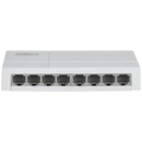 Dahua DHI-SF1008L 8-Port Unmanaged Fast Ethernet Switch – 10/100Mbps Desktop Network Switch for Home & Office