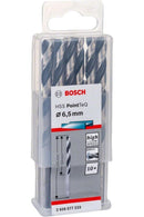 Bosch DIN 338 HSS PointTeQ Metal Drill Bits 6,5 x 63 x 101 mm (10pcs) (2608577233)