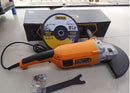 Dera DK9230B 9-Inch Angle Grinder 2400W – Heavy-Duty Power Grinder with Auxiliary Handle for Cutting & Grinding