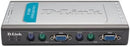 D-Link DKVM-4U 4-Port USB KVM Switch (IKVM4UME)