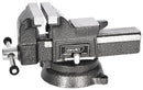 Deli DL2904Z 4″ Bench Vice – Heavy Duty Cast Iron Table Vise with 20kN Clamping Force & Hardened Steel Jaws for Woodworking and Metalworking