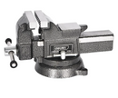 Deli DL2912Z 12″ Bench Vice – Heavy Duty Cast Iron Bench Vice with 50kN Clamping Force & Hardened Steel Jaws for Industrial and Engineering Use
