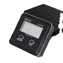 Deli DL294001 Digital Inclinometer - High Precision Electronic Angle Finder with LCD Display & Magnetic Base for Construction and Woodworking