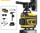 Deli DL332716 Self-Leveling Line Laser - High Precision Cross Line Laser Level for Construction, Tiling & Interior Alignment