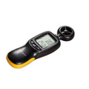 Deli DL333203 0-30ms Anemometer  - Digital Wind Speed Meter with Temperature Measurement -10°C to 45°C & High Precision Sensor
