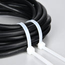Deli DL506241 4x300mm 100pcs Nylon Cable Ties – Heavy Duty Zip Ties for Cable Management, Electrical Installation, and Industrial Use