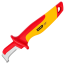 Deli DL515180 1000V Insulated Billhook Cable Stripping Knife – Heavy Duty VDE Electrical Hook Knife for Safe Cable Stripping and Cutting Applications