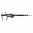 Deli EDL91150B 150mm Digital Vernier Caliper - High Precision Electronic Measuring Tool with LCD Display for Metalworking, Woodworking & Engineering