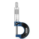 Deli DL9350 25-50mm Micrometer  - Precision Outside Micrometer with Tungsten Carbide Measuring Faces for Engineering & Metalworking