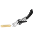 Deli DL9420 20m Dipstick Measuring Tape - Pure Copper Hammer Head with Aluminum Alloy Frame & Stainless Steel Construction