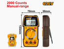 Ingco DM360011 Digital Multimeter 600V 2000 Counts – Accurate AC/DC Electrical Tester