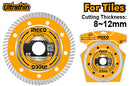 Ingco DMD031151HT Ultrathin Diamond Disc 4.5 inch