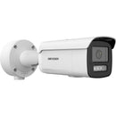 Hikvision DS-2CD3T46G2-ISU/SL 4MP AcuSense Fixed Bullet Network Camera – Strobe Light & Audible Warning, Built-in Mic, IP67 Outdoor Security Camera